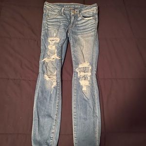 perfect condition size 6 American eagle jeans